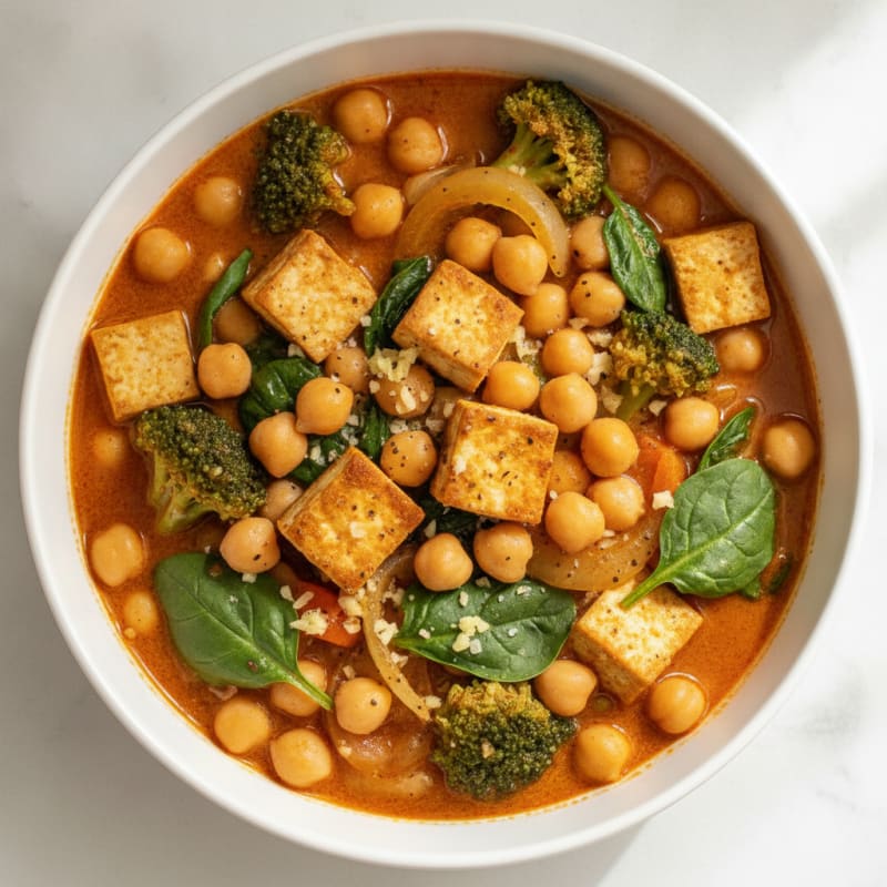 Hearty Chickpea and Vegetable Curry