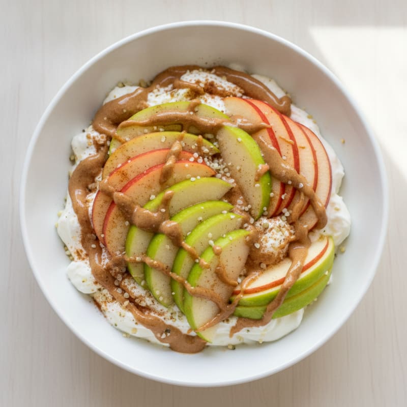Protein-Packed Almond Butter & Apple Bowl