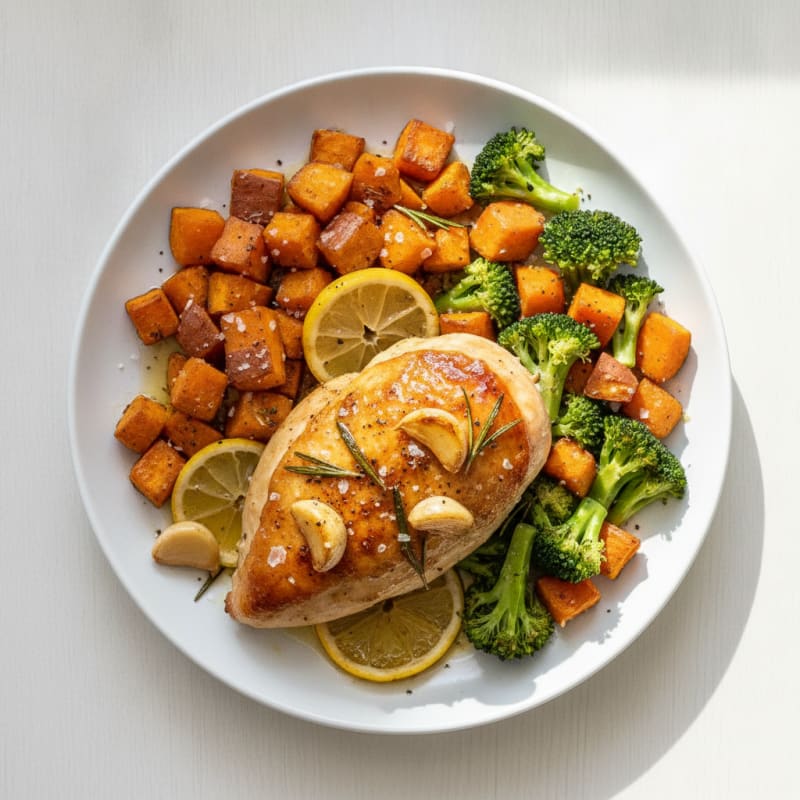 Garlic Herb Roasted Chicken