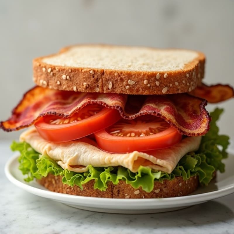 Lean Turkey and Crispy Bacon Whole Grain Sandwich
