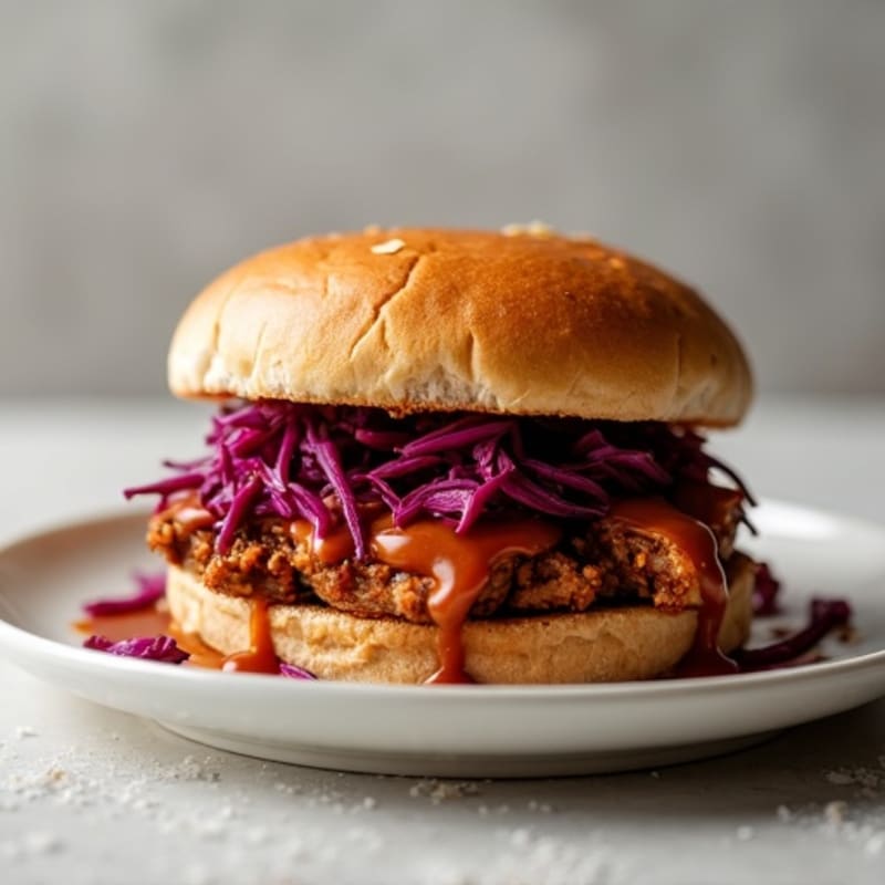 Lean BBQ Pulled Pork on Whole Grain