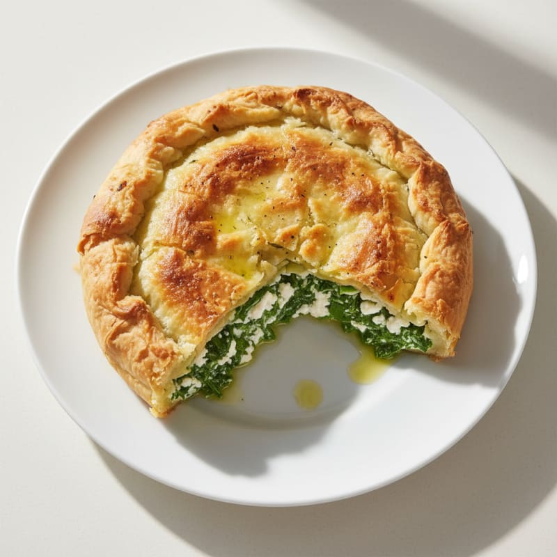 Spinach and Feta Phyllo Pie