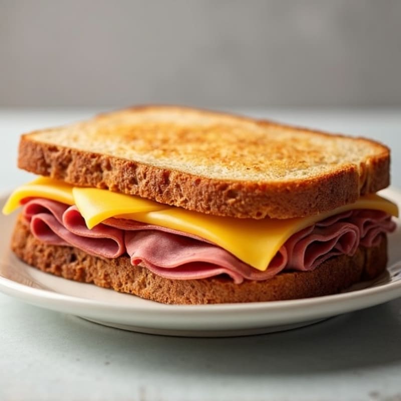 Lean Roast Beef and Sharp Cheddar Open-Face Melt