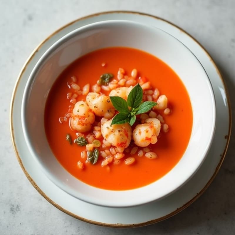 Silky Tomato Lobster Bisque