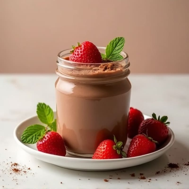 Creamy Protein Chocolate Mousse