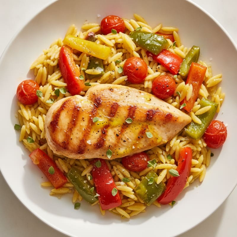 Lemon Herb Chicken with Roasted Vegetables
