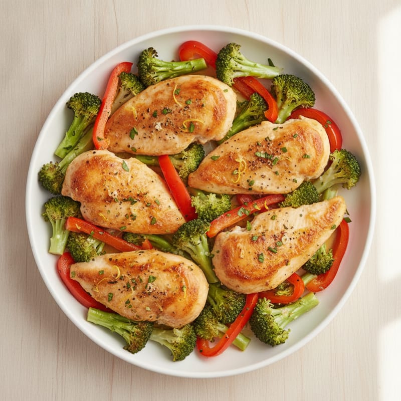 Sheet Pan Lemon Herb Chicken