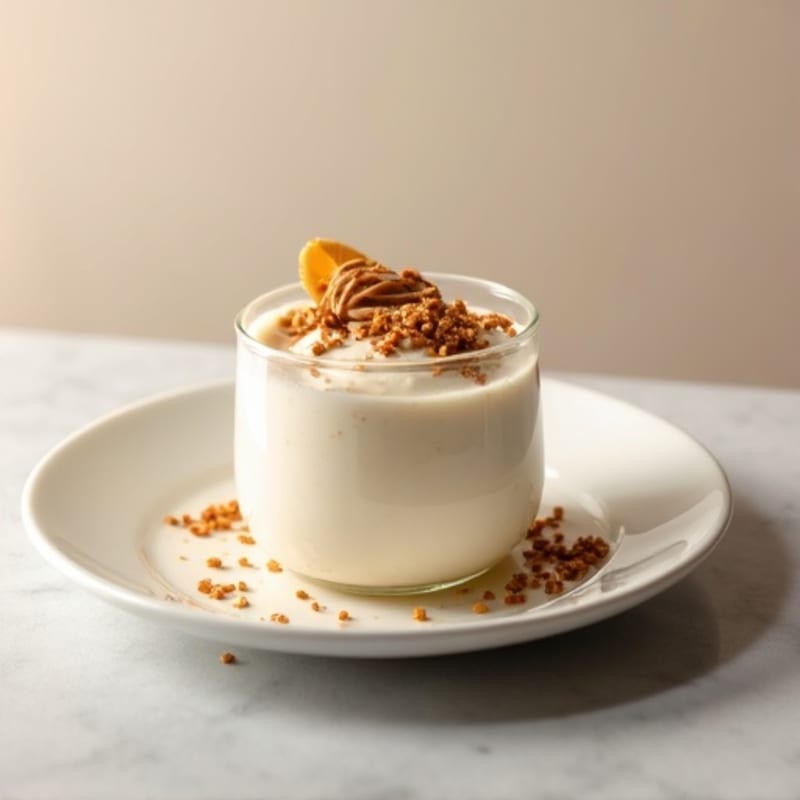 Silky Greek Yogurt Protein Pudding with Almond Butter