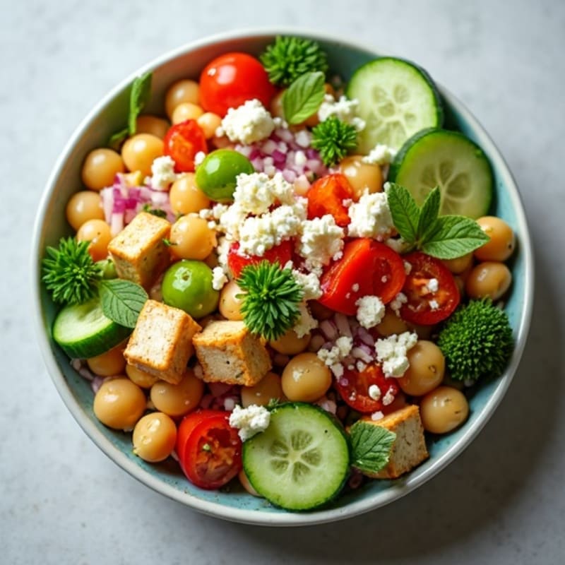 Zesty Garbanzo and Fresh Herb Salad