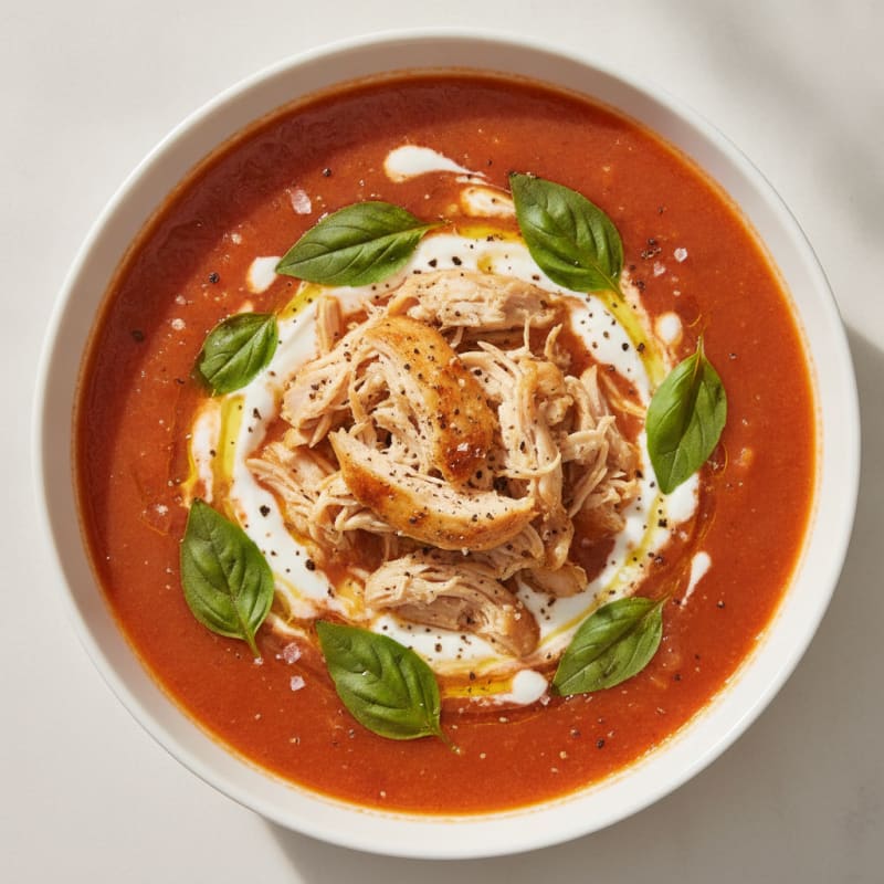 Roasted Tomato Basil Soup