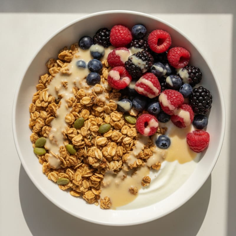 Muesli Bowl with Mixed Berries