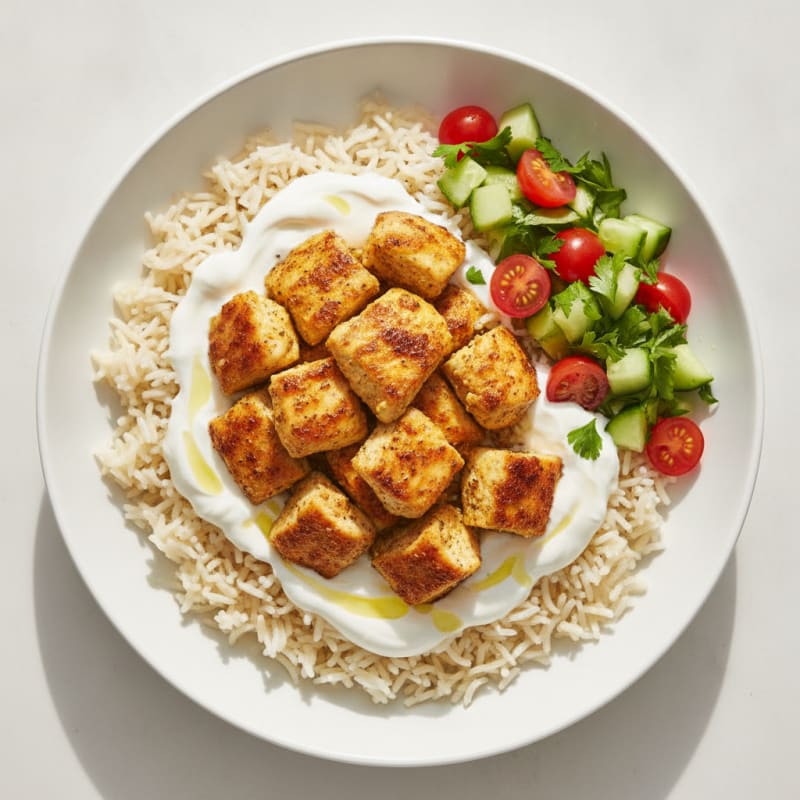 Chicken Shawarma Rice Bowl