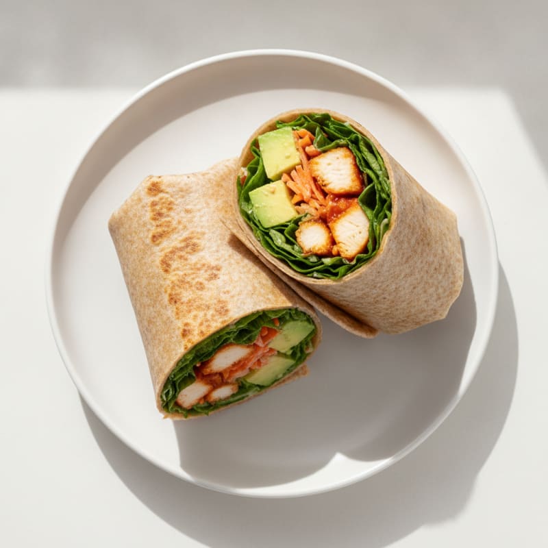 Buffalo Ranch Chicken Wrap