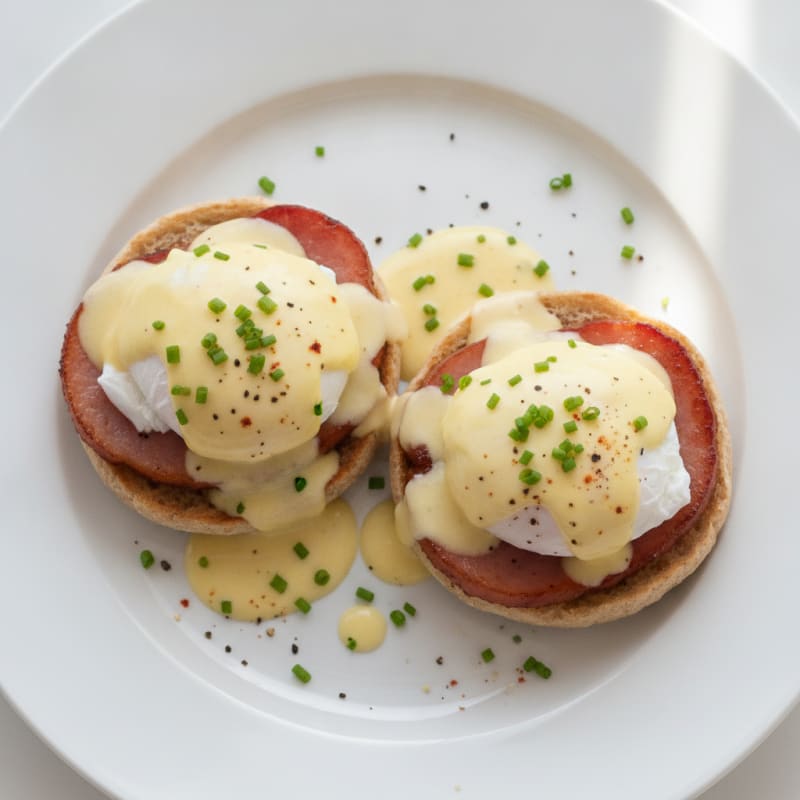 Classic Eggs Benedict with Hollandaise