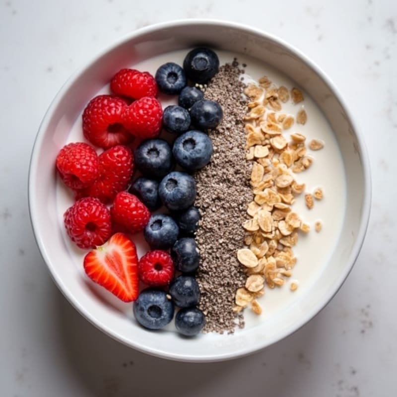 Protein-Packed Berry Oat Power Bowl