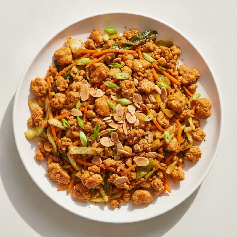 Deconstructed Chicken Spring Roll Bowl