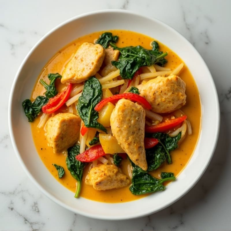 Creamy Chicken and Vegetable Coconut Curry