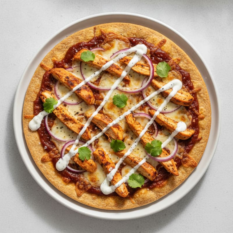 BBQ Ranch Chicken Pizza