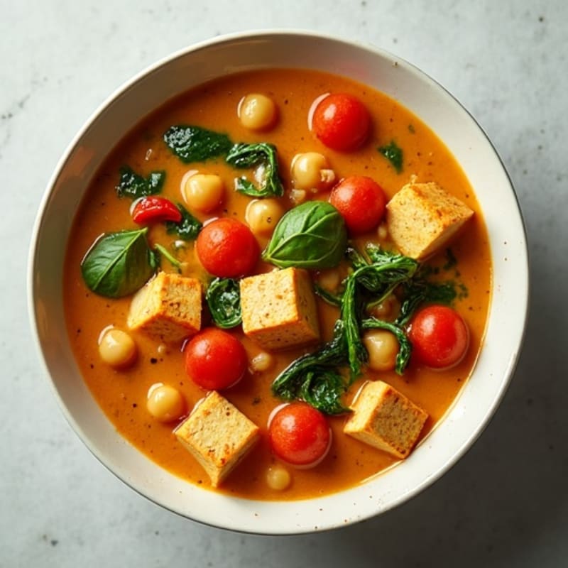 Creamy Coconut Curry Chickpea Stew