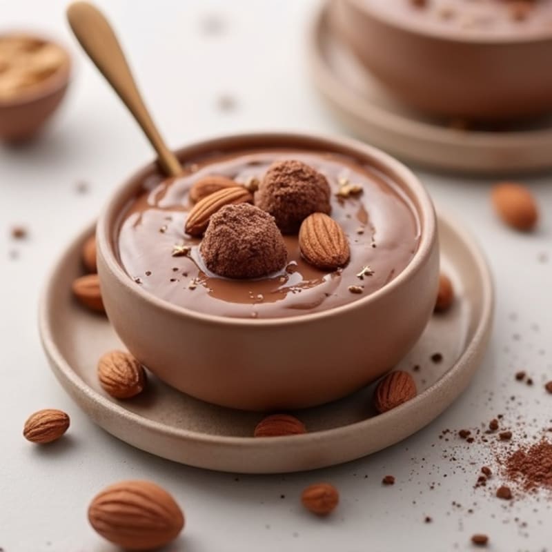 Silky Chocolate Protein Pudding