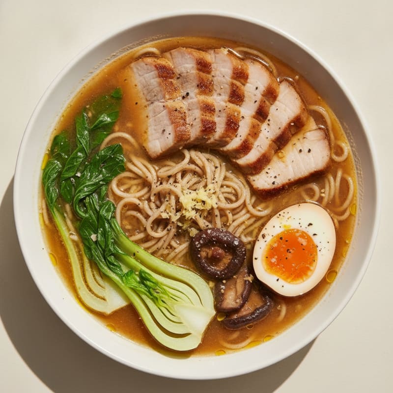 Savory Pork Ramen Bowl