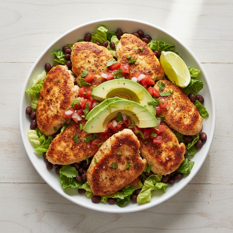 Crispy Chipotle Chicken Taco Bowl