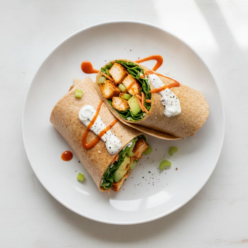 Buffalo Ranch Chicken Wrap