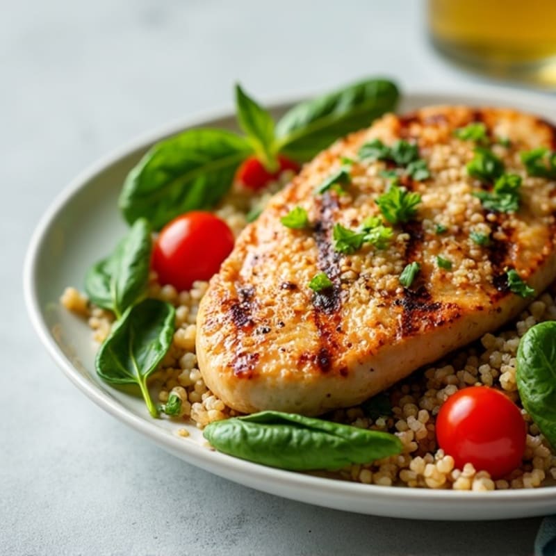 Grilled Chicken Quinoa Salad