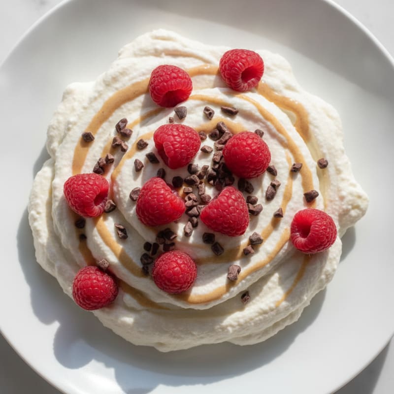 Silky Greek Yogurt Protein Mousse with Berries