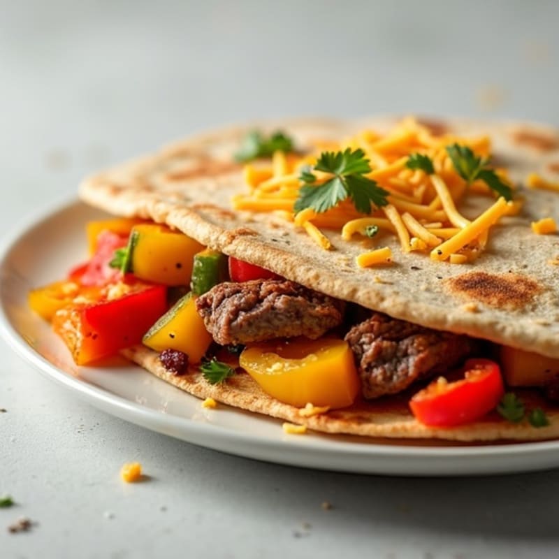 Lean Steak and Veggie Quesadillas