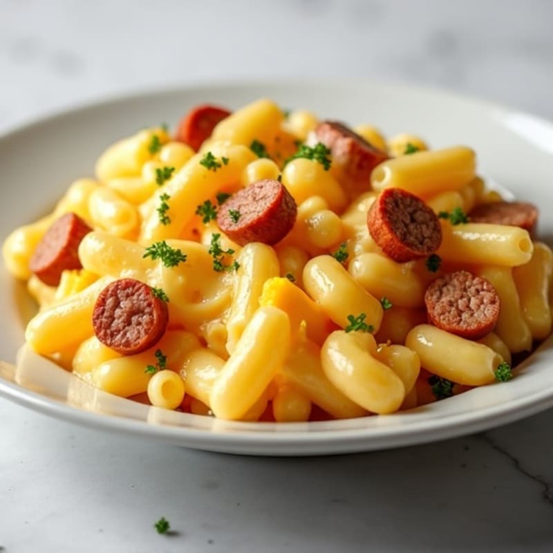 Protein-Packed Cauliflower Mac with Sharp Cheddar