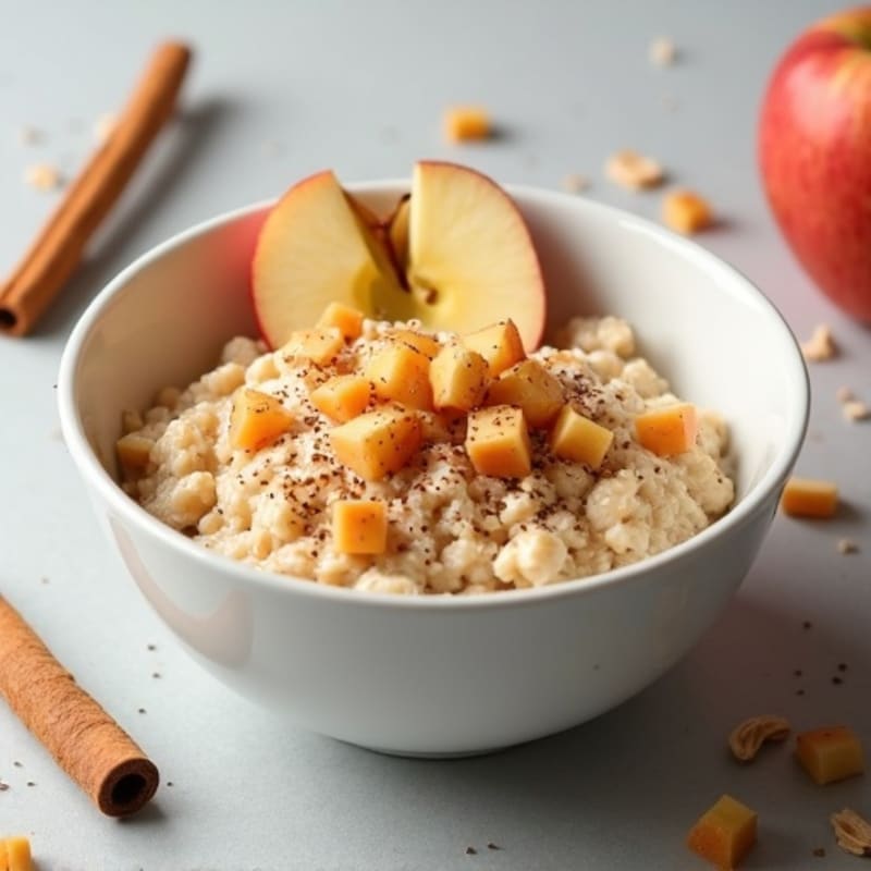 Creamy Apple Cinnamon Oatmeal