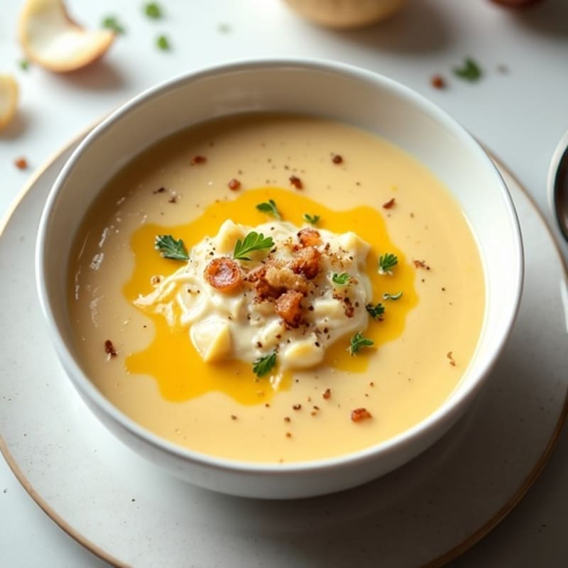 Hearty Creamy Baked Potato Soup
