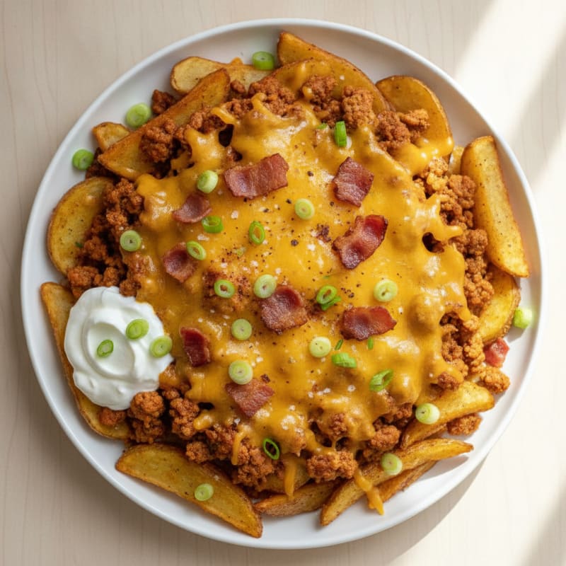 Loaded Bacon Cheddar Fries
