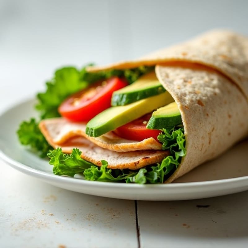 Fresh Turkey Avocado Wrap