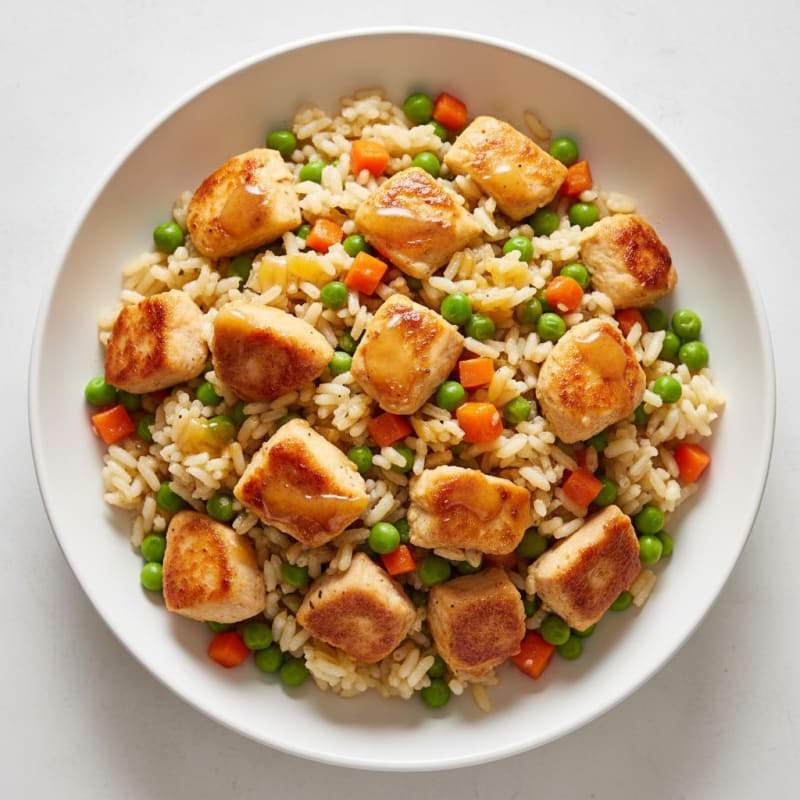 Budget-Friendly Chicken and Rice Skillet