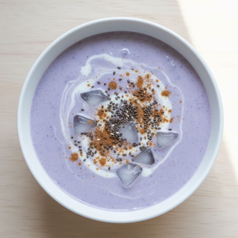 Blueberry Banana Protein Smoothie