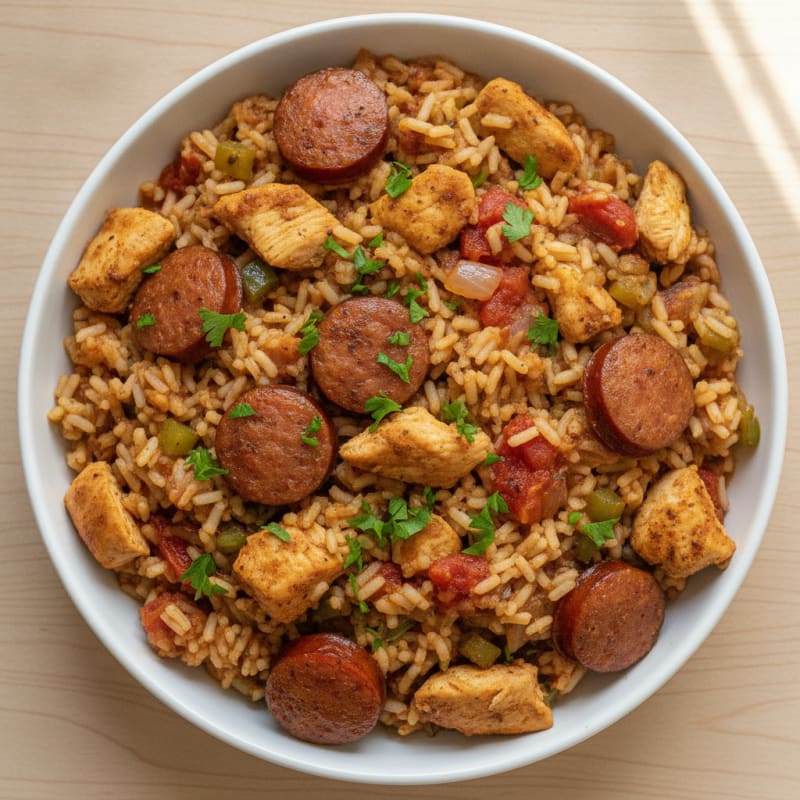 Creole Jambalaya with Andouille Sausage