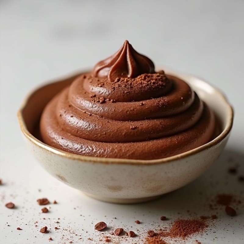 Creamy Dark Chocolate Avocado Mousse