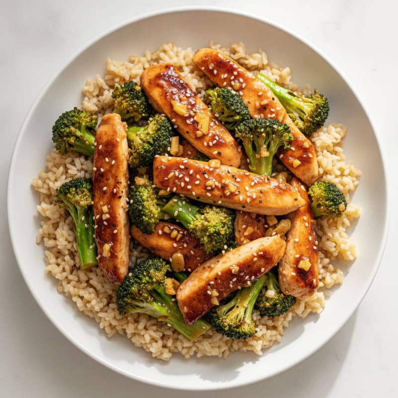 Teriyaki Chicken and Broccoli Stir-Fry
