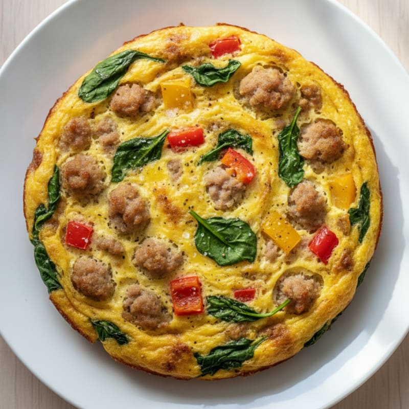 Savory Egg and Sausage Breakfast Bake