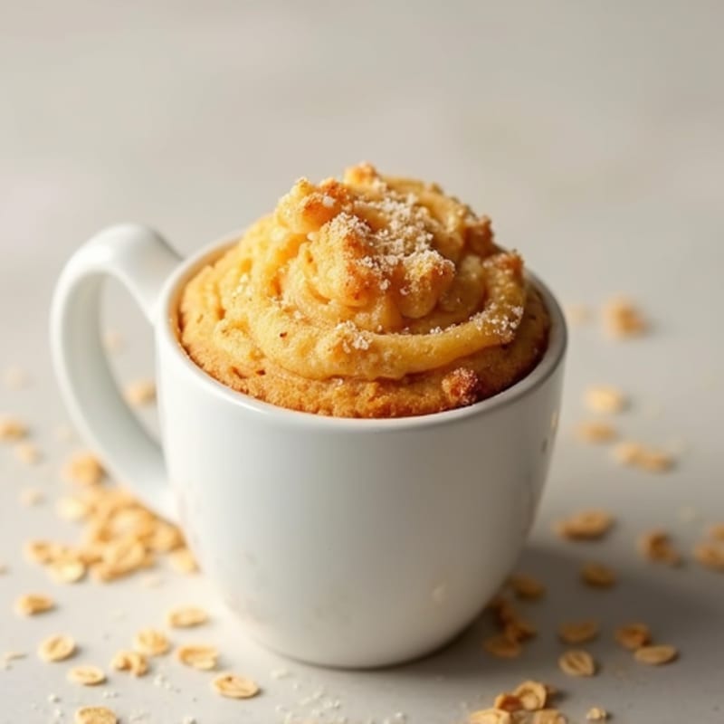 Protein-Packed Vanilla Bean Mug Cake