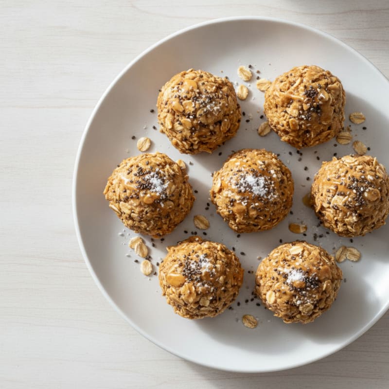 No-Bake Peanut Butter Energy Bites