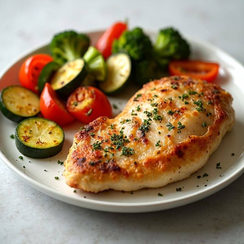 Herb-Roasted Chicken with Roasted Vegetables