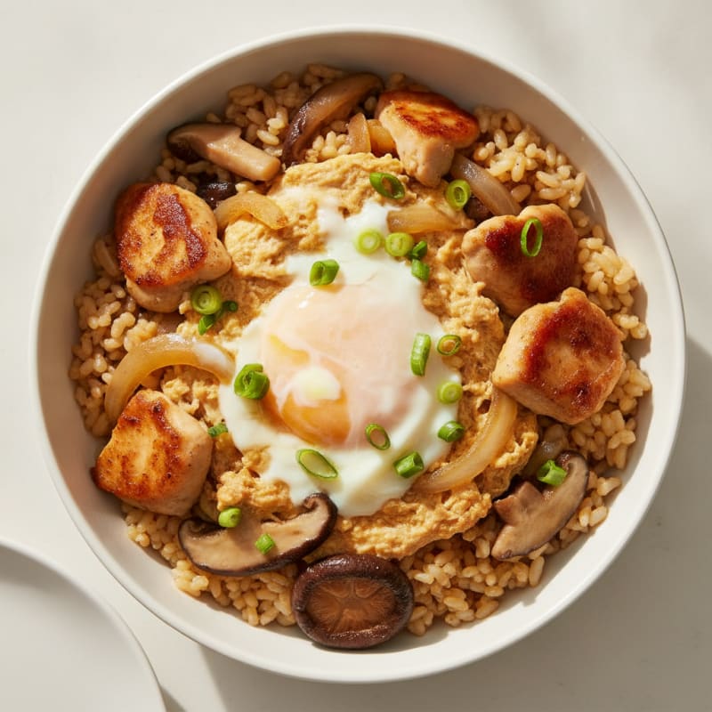 Chicken Donburi Rice Bowl