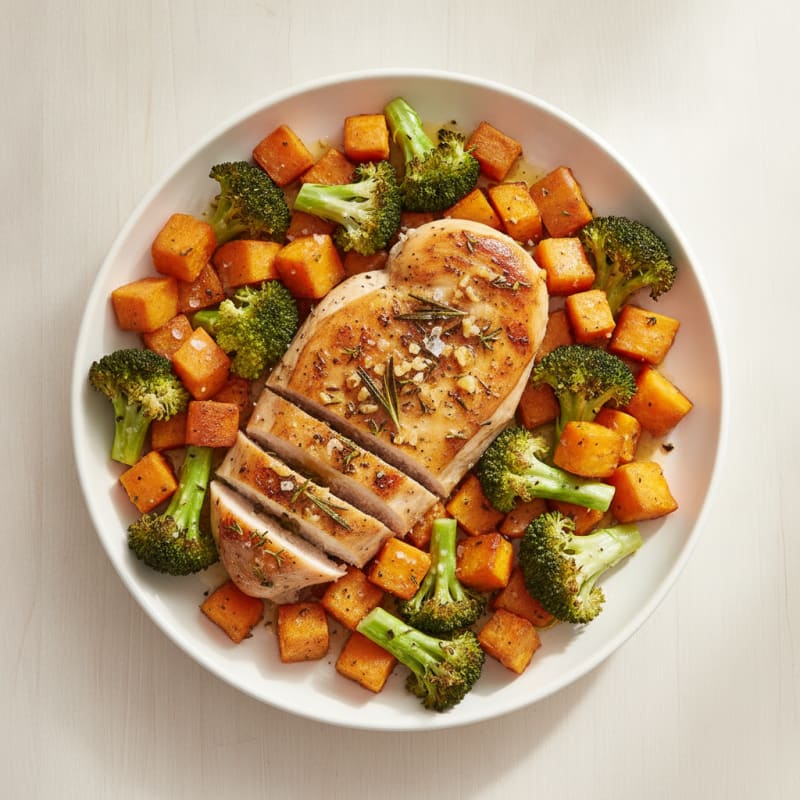 Garlic Herb Roasted Chicken