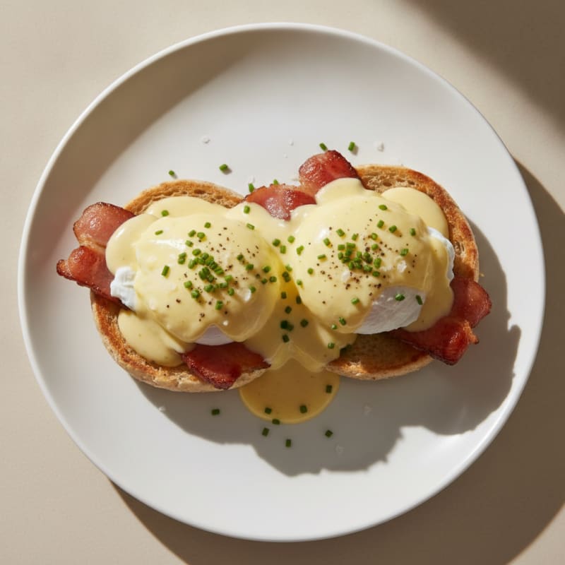 Classic Eggs Benedict with Hollandaise
