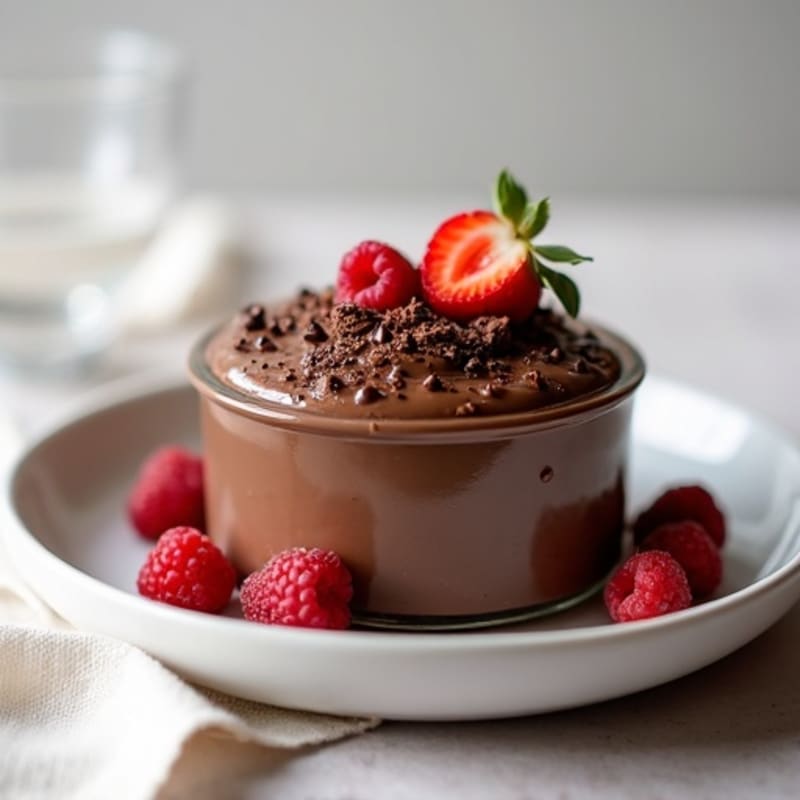 Silky Dark Chocolate Protein Mousse