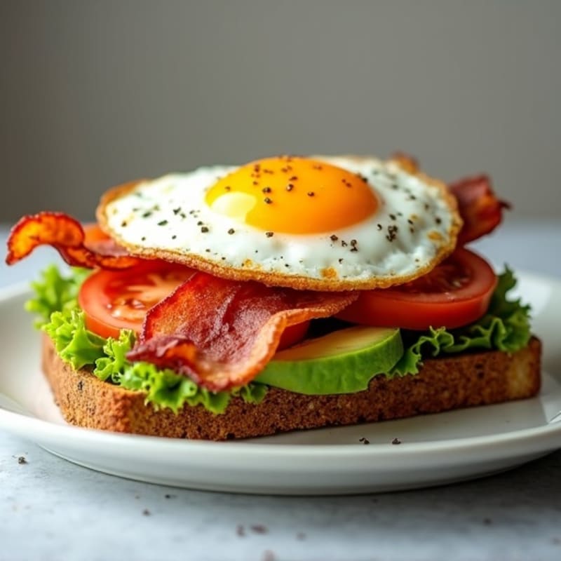 Toasted Whole Grain BLT with Creamy Avocado