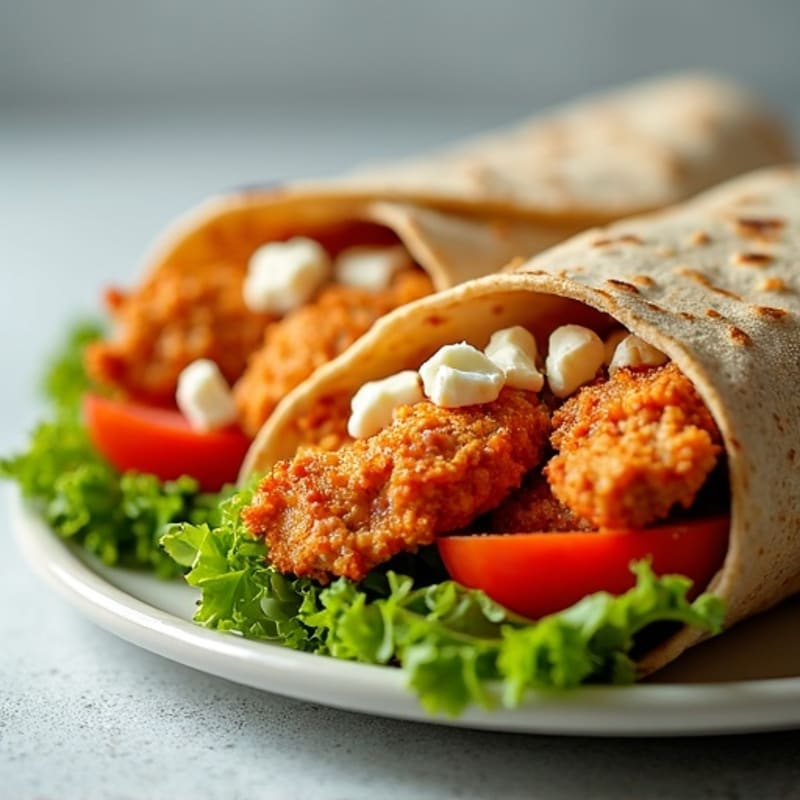 Crispy Buffalo Chicken Wrap